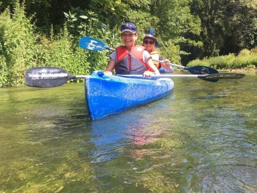2er Kajak auf der Wisent